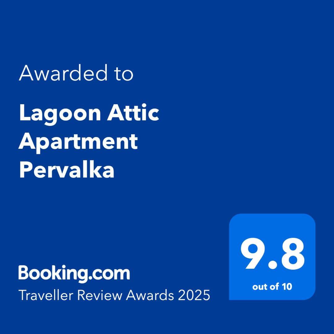 Lagoon Attic Apartment Pervalka Esterno foto